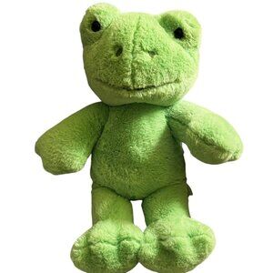 Build A Bear Exclusive Spring Green Frog 16" Plush Stuffed Animal‎ Toy